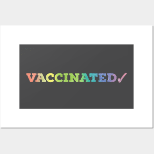 Vaccinated Posters and Art